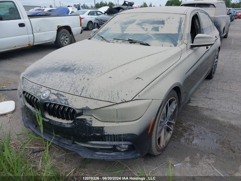 2017 BMW 330 Xi VIN: WBA8D9G50HNU58632 Lot: 12070326