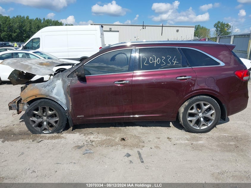 2016 Kia Sorento Sx/Sx Limited VIN: 5XYPKDA18GG183756 Lot: 12070334