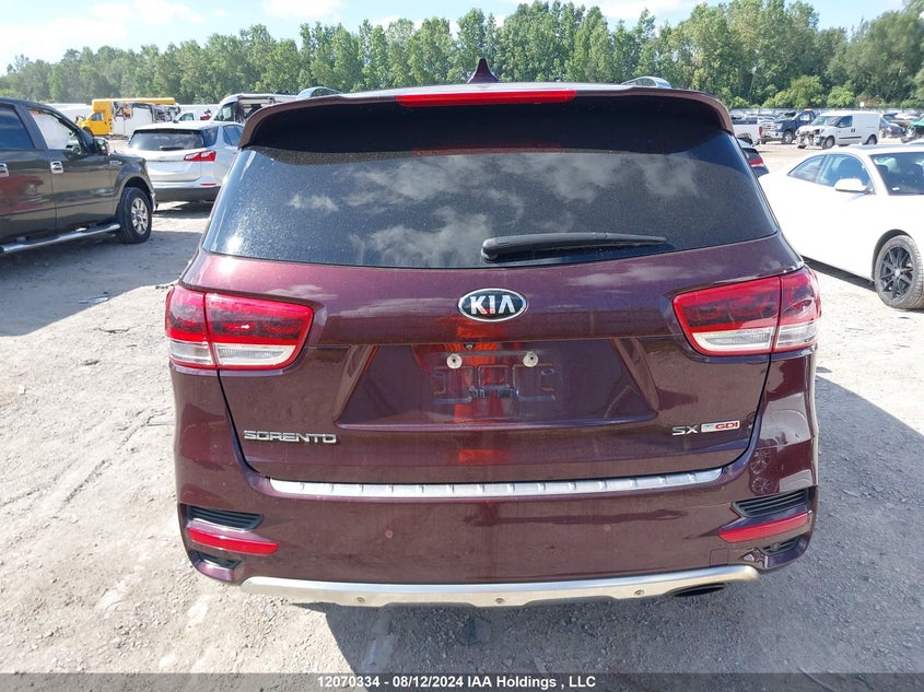 2016 Kia Sorento Sx/Sx Limited VIN: 5XYPKDA18GG183756 Lot: 12070334