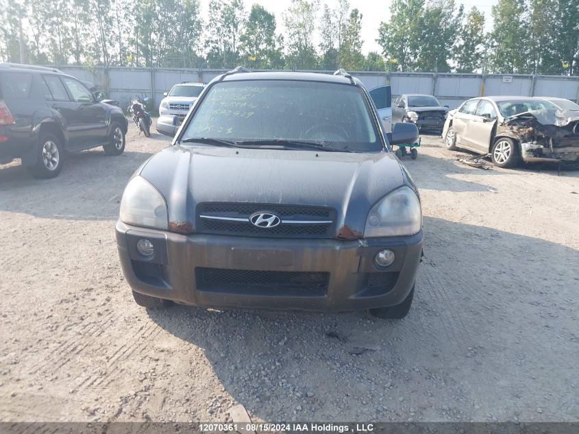 2007 Hyundai Tucson Gl/Gls VIN: KM8JM72D97U672929 Lot: 12070361