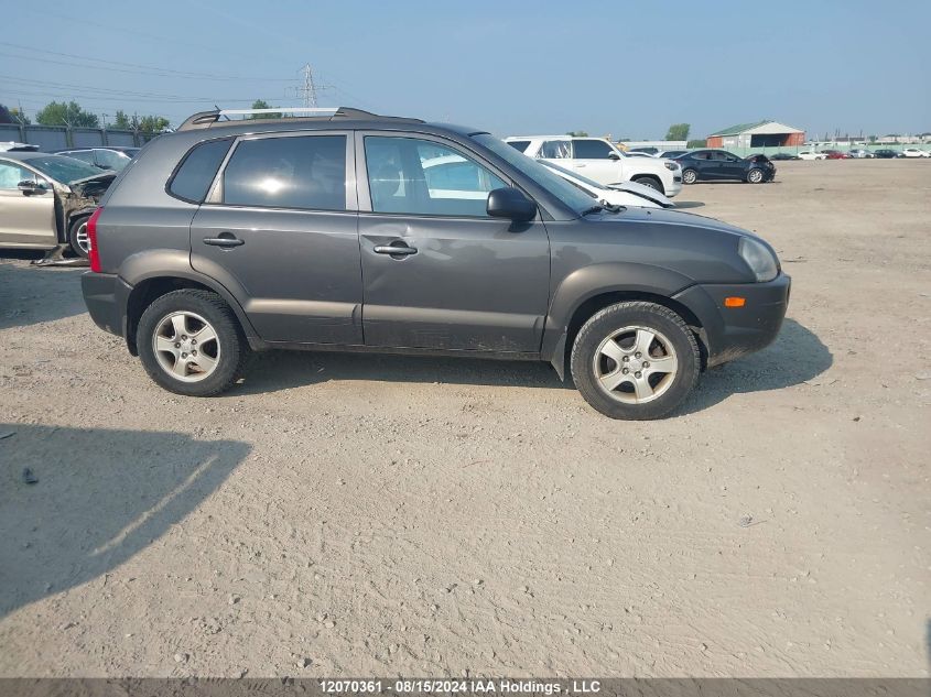 2007 Hyundai Tucson Gl/Gls VIN: KM8JM72D97U672929 Lot: 12070361