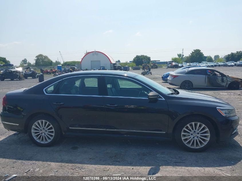 2017 Volkswagen Passat VIN: 1VWBT7A35HC085782 Lot: 12070398