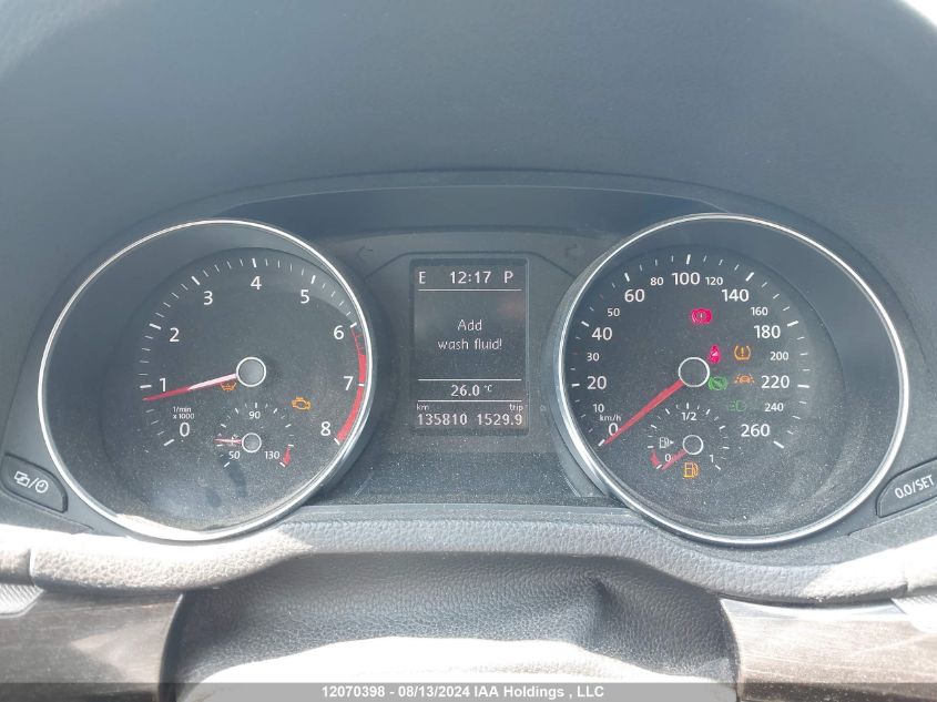 2017 Volkswagen Passat VIN: 1VWBT7A35HC085782 Lot: 12070398