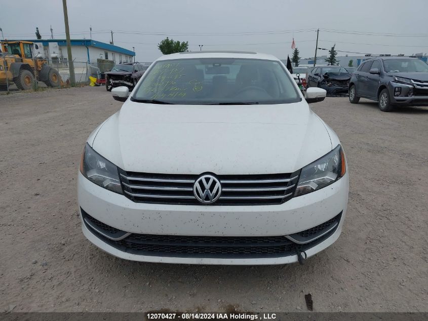 2014 Volkswagen Passat VIN: 1VWBH7A34EC020970 Lot: 12070427