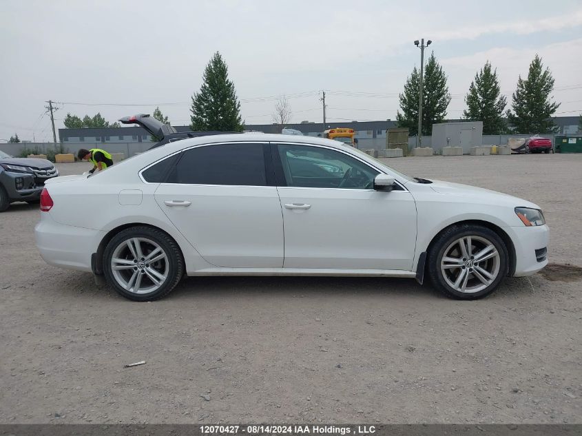 2014 Volkswagen Passat VIN: 1VWBH7A34EC020970 Lot: 12070427