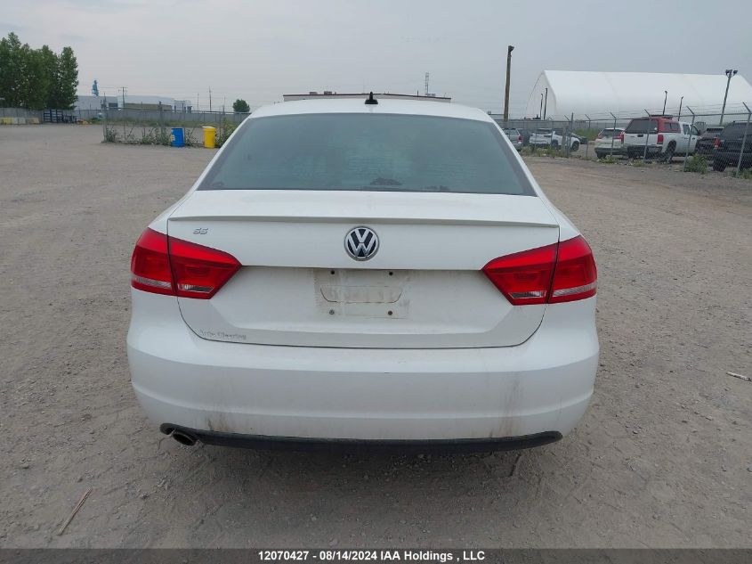 2014 Volkswagen Passat VIN: 1VWBH7A34EC020970 Lot: 12070427