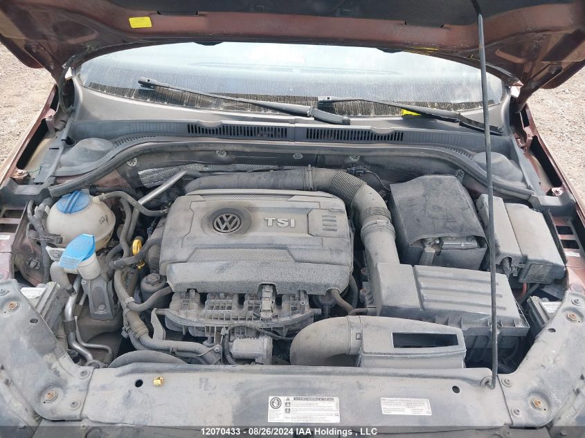 2016 Volkswagen Jetta 1.8T Sport VIN: 3VWD07AJ8GM410485 Lot: 12070433