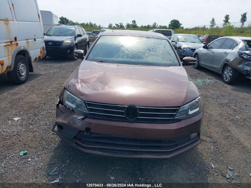 2016 Volkswagen Jetta 1.8T Sport VIN: 3VWD07AJ8GM410485 Lot: 12070433