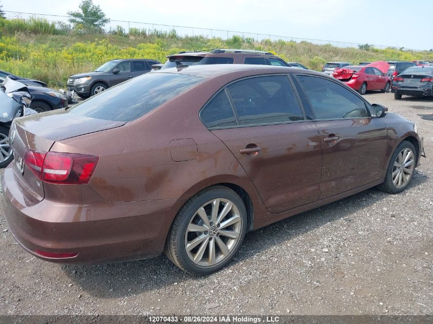 2016 Volkswagen Jetta 1.8T Sport VIN: 3VWD07AJ8GM410485 Lot: 12070433