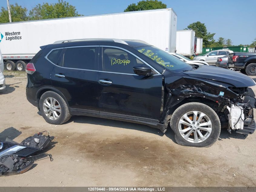 2016 Nissan Rogue VIN: 5N1AT2MT7GC849722 Lot: 12070440