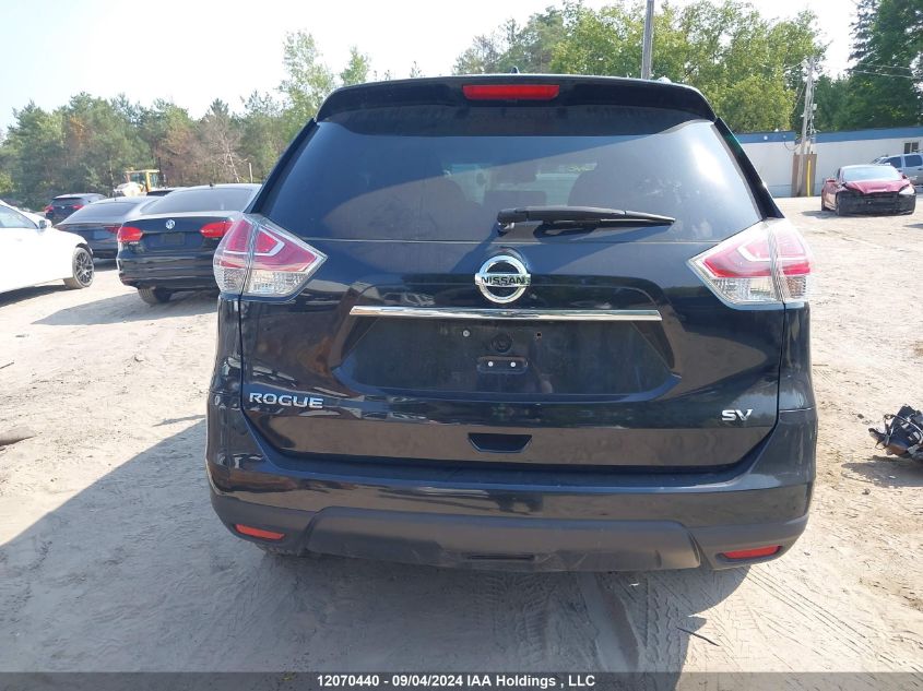 2016 Nissan Rogue VIN: 5N1AT2MT7GC849722 Lot: 12070440