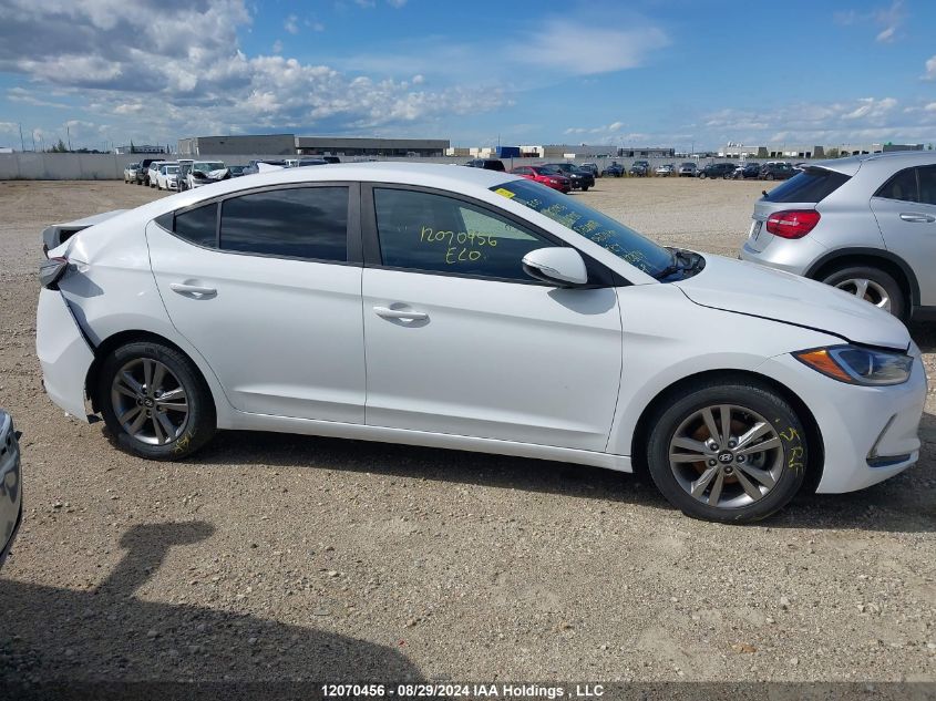 2018 Hyundai Elantra Gl VIN: KMHD84LF3JU669015 Lot: 12070456