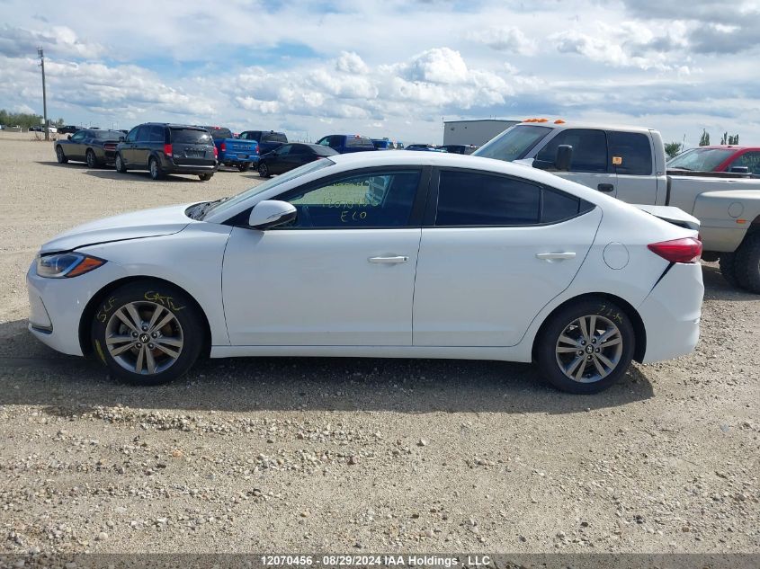 2018 Hyundai Elantra Gl VIN: KMHD84LF3JU669015 Lot: 12070456