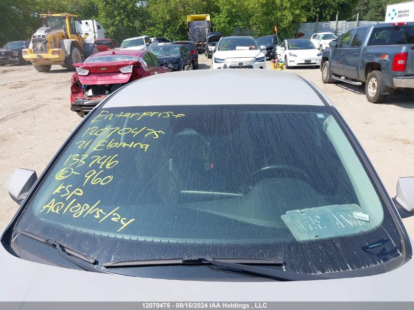 2021 Hyundai Elantra Sel VIN: KMHLM4AG4MU133746 Lot: 12070475