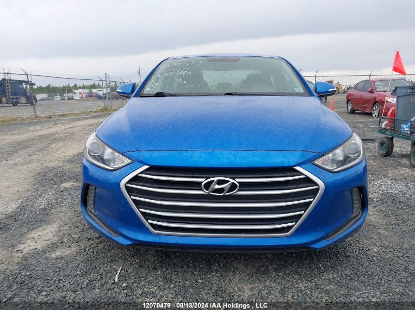2018 Hyundai Elantra Gl VIN: KMHD84LF4JU648240 Lot: 12070479