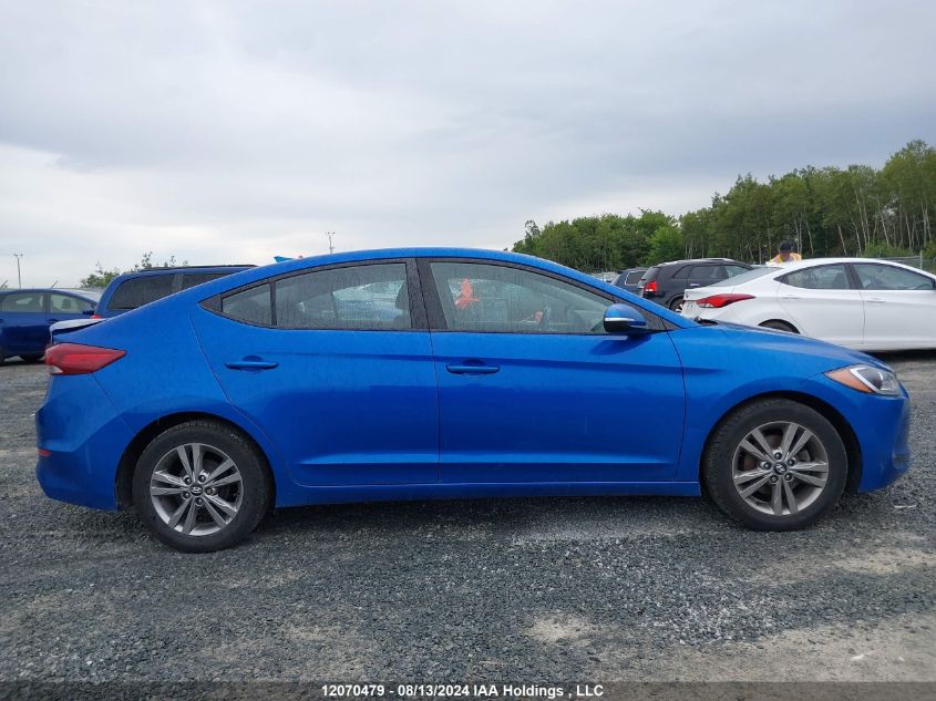 2018 Hyundai Elantra Gl VIN: KMHD84LF4JU648240 Lot: 12070479