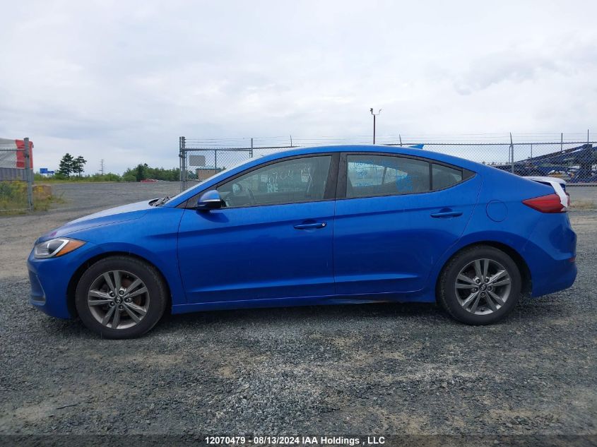 2018 Hyundai Elantra Gl VIN: KMHD84LF4JU648240 Lot: 12070479