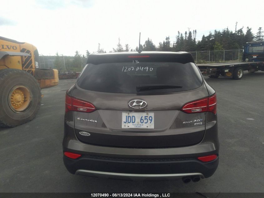 2013 Hyundai Santa Fe Sport VIN: 5XYZUDLA1DG088791 Lot: 12070490