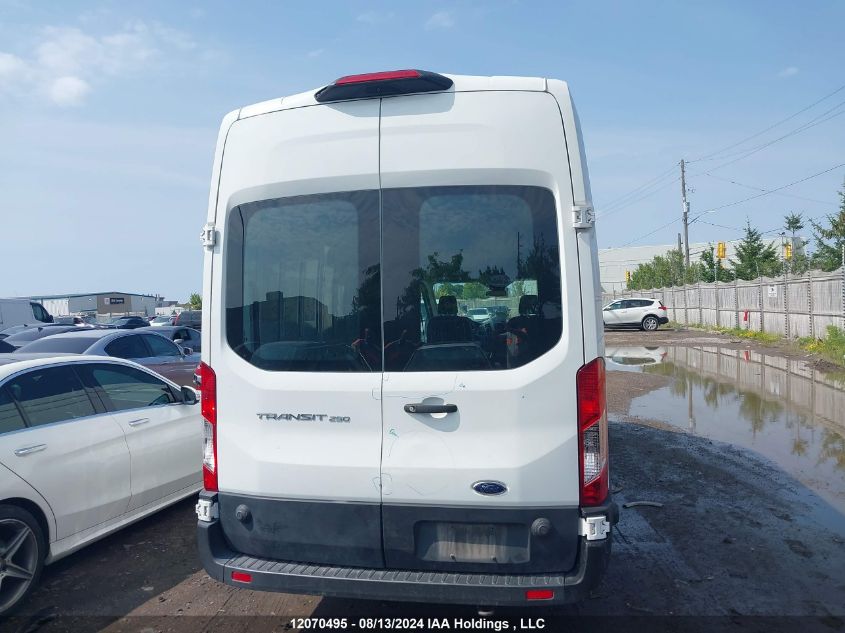 2019 Ford Transit T-250 VIN: 1FTYR3XM4KKB52812 Lot: 12070495