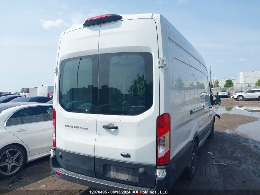 2019 Ford Transit T-250 VIN: 1FTYR3XM4KKB52812 Lot: 12070495