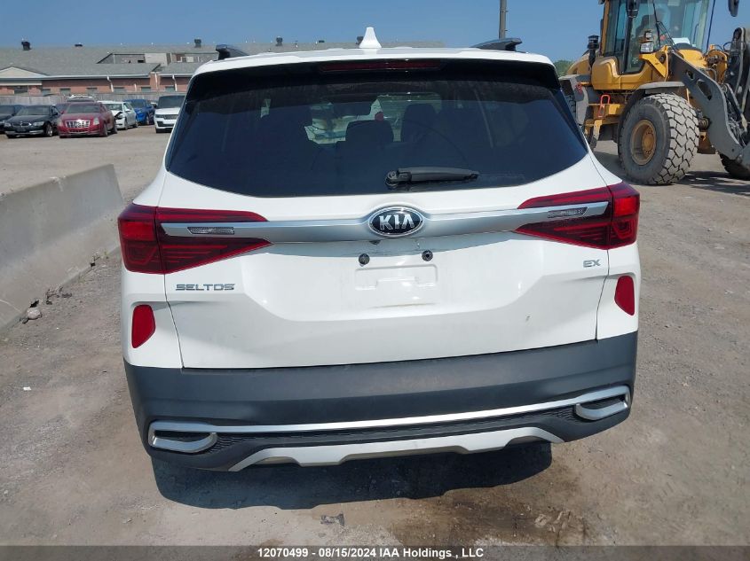 2021 Kia Seltos VIN: KNDEUCAA6M7118375 Lot: 12070499