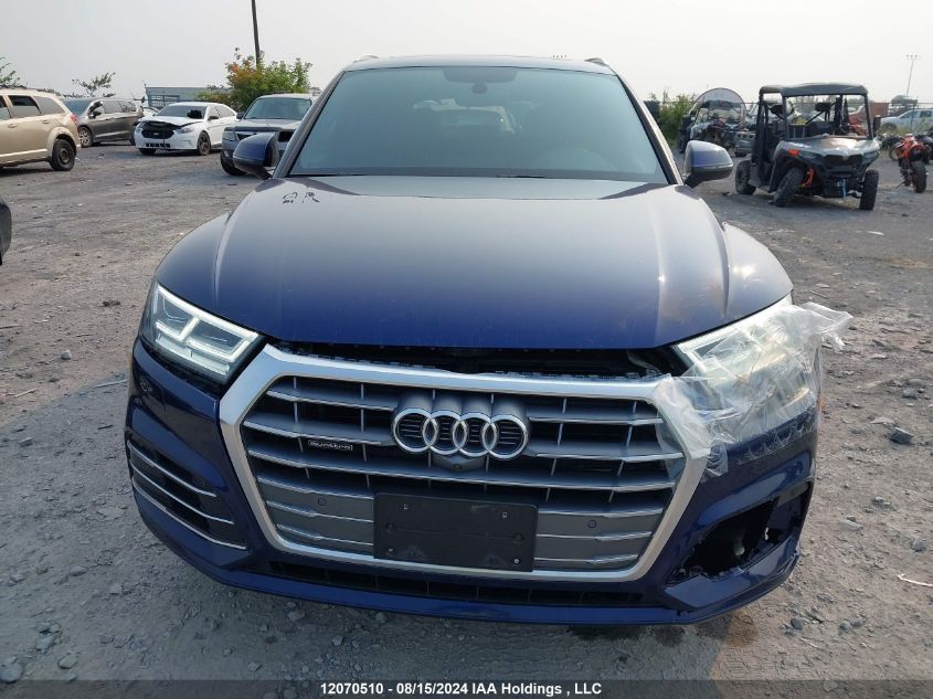 2019 Audi Q5 VIN: WA1FNAFY0K2119120 Lot: 12070510