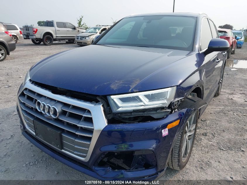 2019 Audi Q5 VIN: WA1FNAFY0K2119120 Lot: 12070510