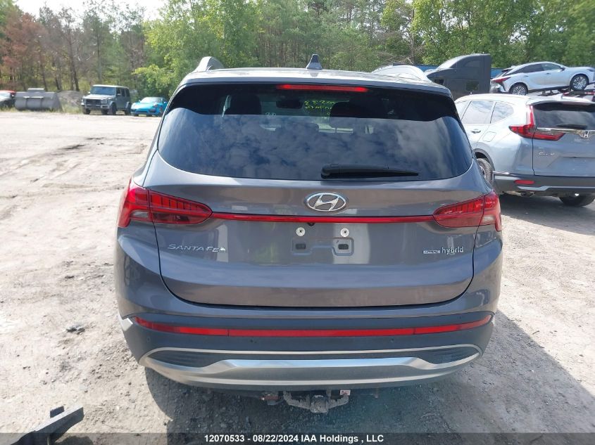 2021 Hyundai Santa Fe Luxury Hybrid Awd VIN: KM8S5DA19MU003160 Lot: 12070533