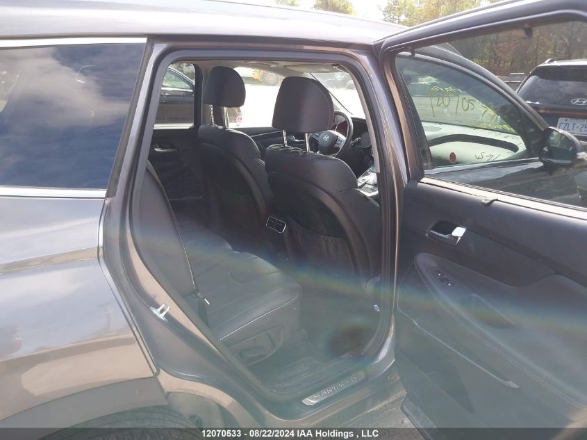 2021 Hyundai Santa Fe Luxury Hybrid Awd VIN: KM8S5DA19MU003160 Lot: 12070533