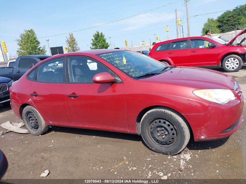 2010 Hyundai Elantra Gl VIN: KMHDU4BD8AU096561 Lot: 12070543