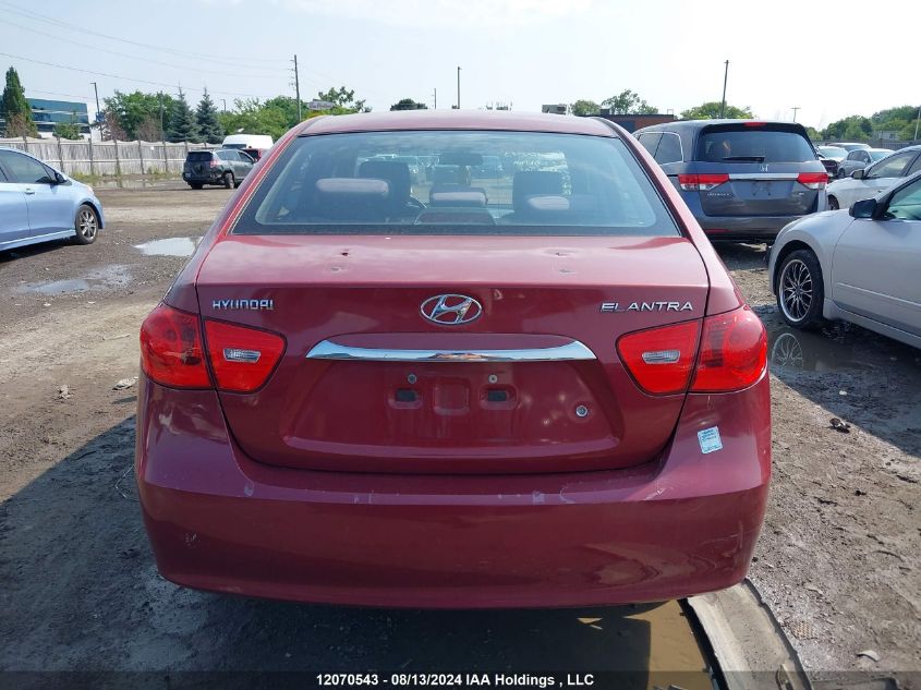 2010 Hyundai Elantra Gl VIN: KMHDU4BD8AU096561 Lot: 12070543