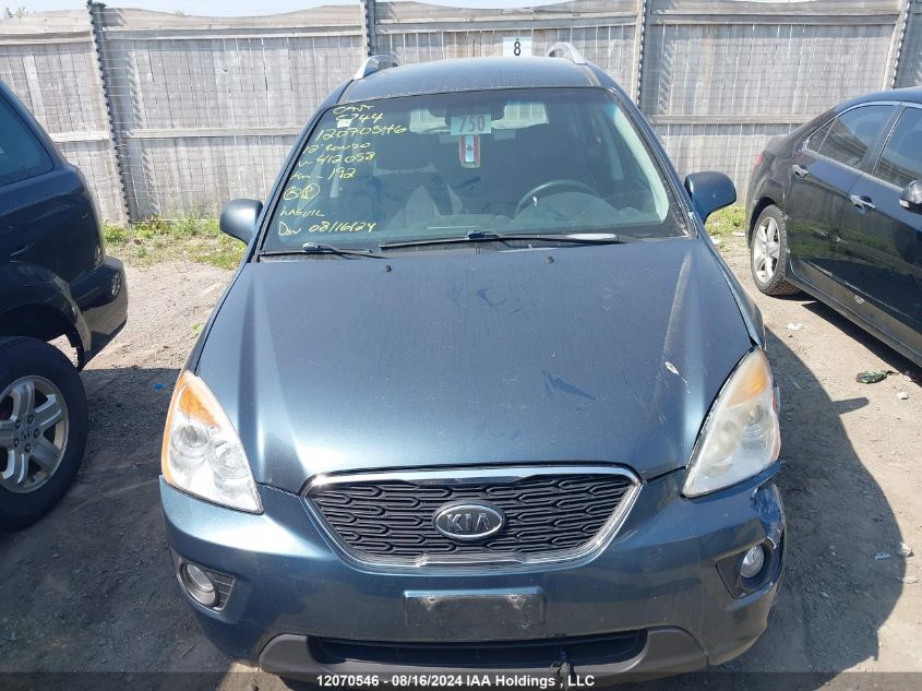 2012 Kia Rondo VIN: KNAHH8A88C7412058 Lot: 12070546