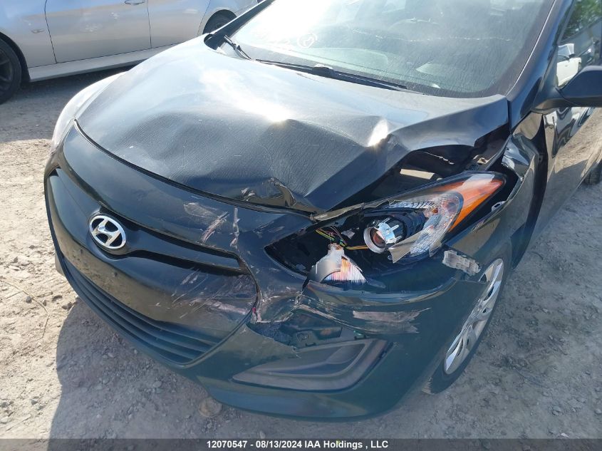 2013 Hyundai Elantra Gt VIN: KMHD25LE2DU156504 Lot: 12070547