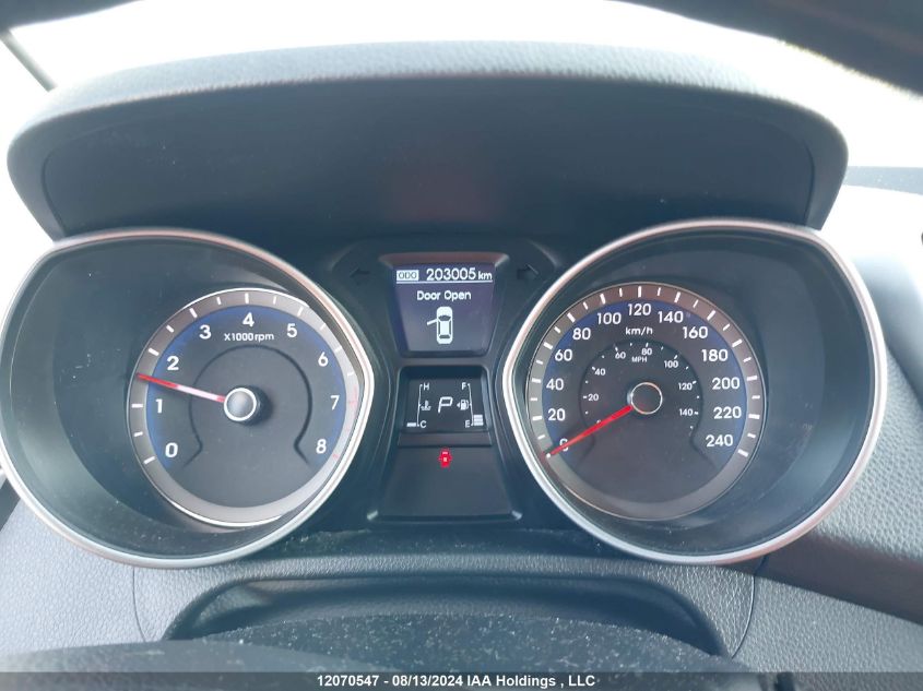 2013 Hyundai Elantra Gt VIN: KMHD25LE2DU156504 Lot: 12070547