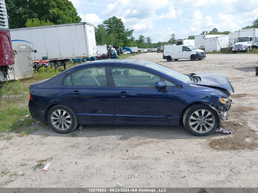 2HGFA1F89AH550287 2010 Honda Civic Ex