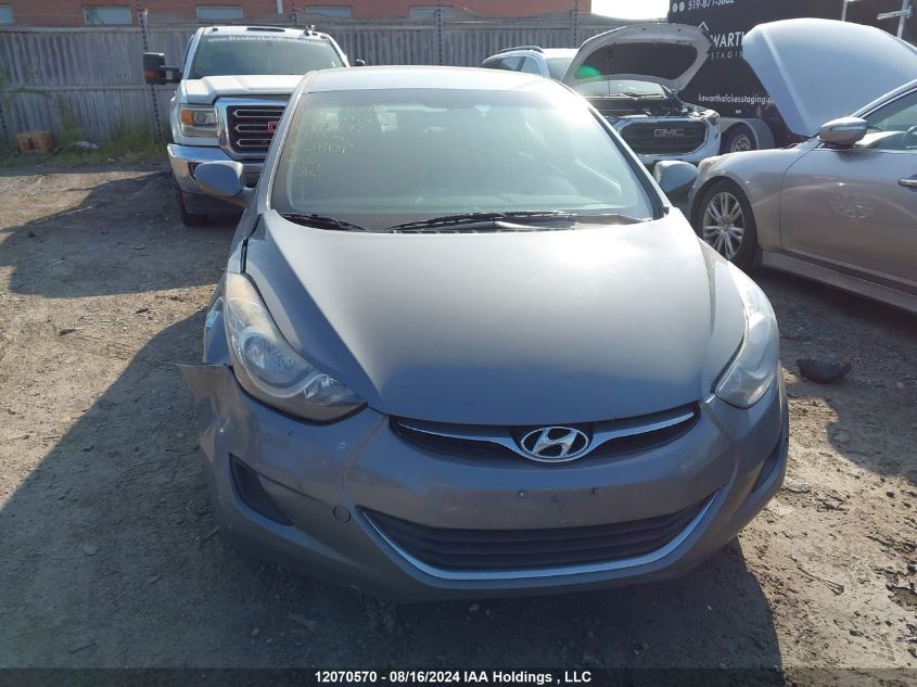 2013 Hyundai Elantra Gl VIN: 5NPDH4AE4DH324492 Lot: 12070570