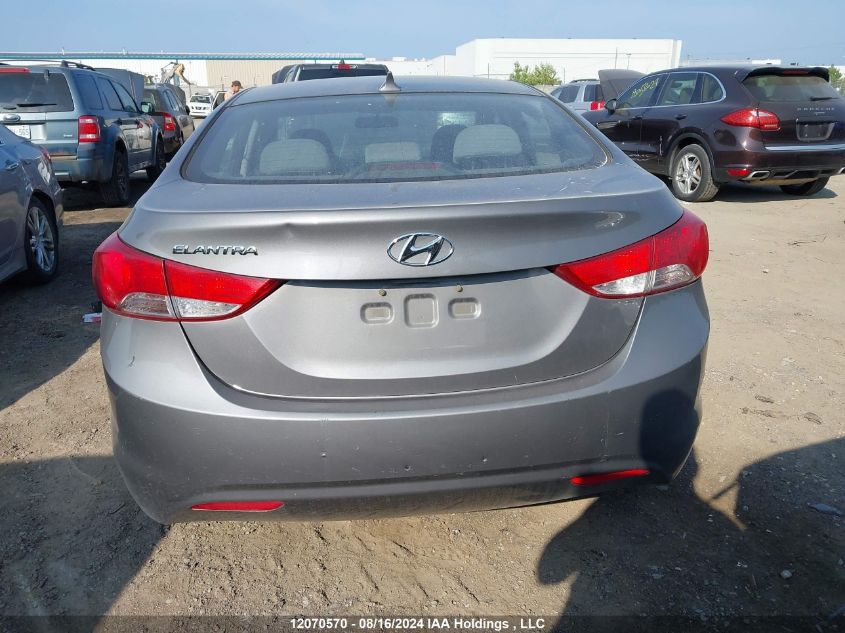 2013 Hyundai Elantra Gl VIN: 5NPDH4AE4DH324492 Lot: 12070570