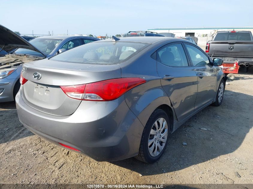 5NPDH4AE4DH324492 2013 Hyundai Elantra Gl