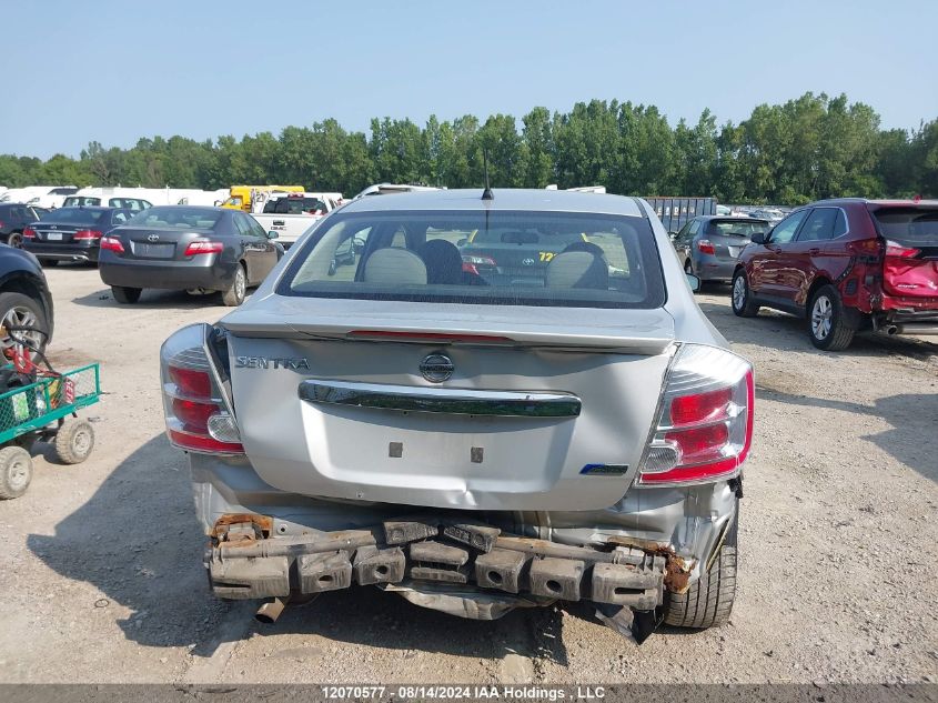 2011 Nissan Sentra 2.0/2.0S/Sr/2.0Sl VIN: 3N1AB6AP1BL605943 Lot: 12070577
