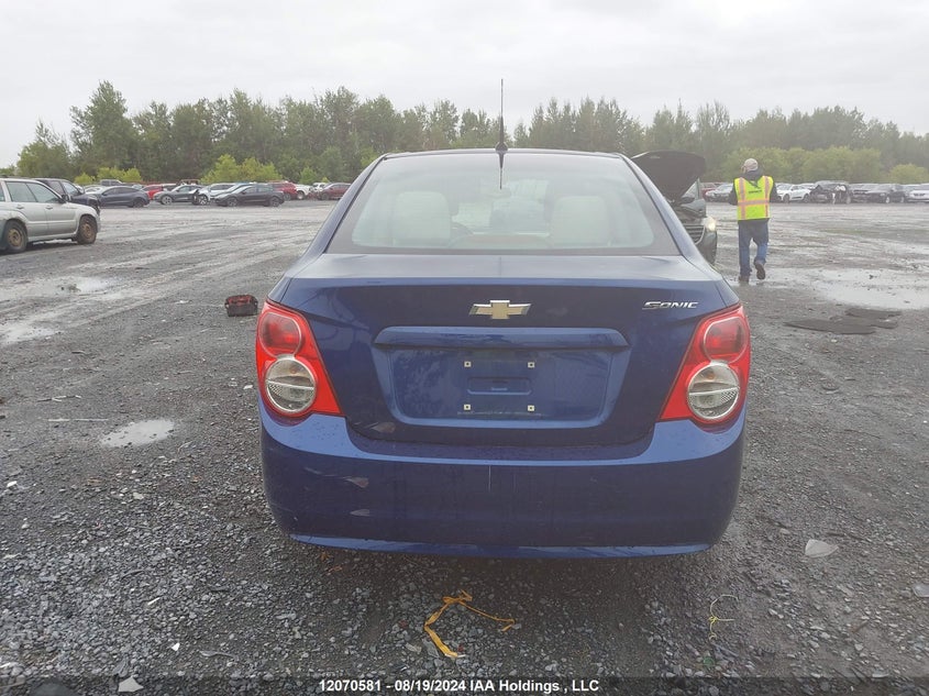 2014 Chevrolet Sonic VIN: 1G1JA5EH4E4185501 Lot: 12070581