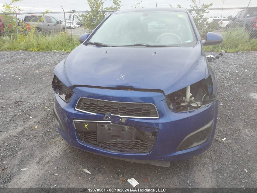 2014 Chevrolet Sonic VIN: 1G1JA5EH4E4185501 Lot: 12070581