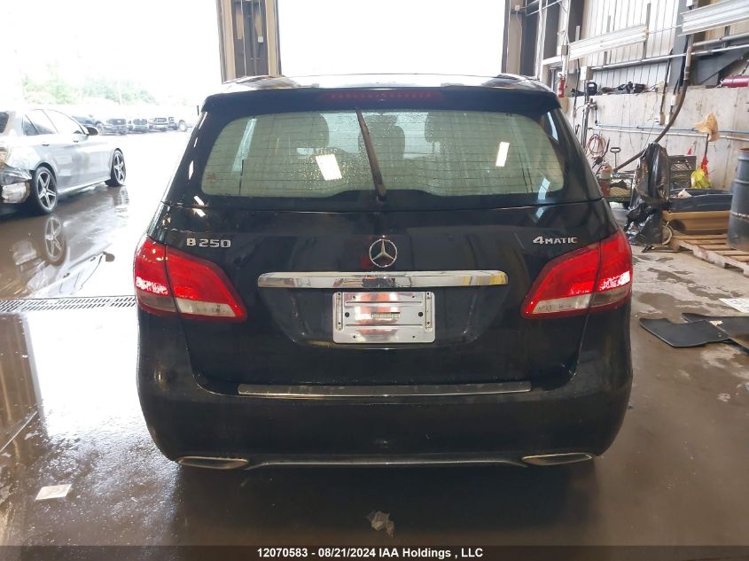 2017 Mercedes-Benz B-Class VIN: WDDMH4GBXHJ435354 Lot: 12070583