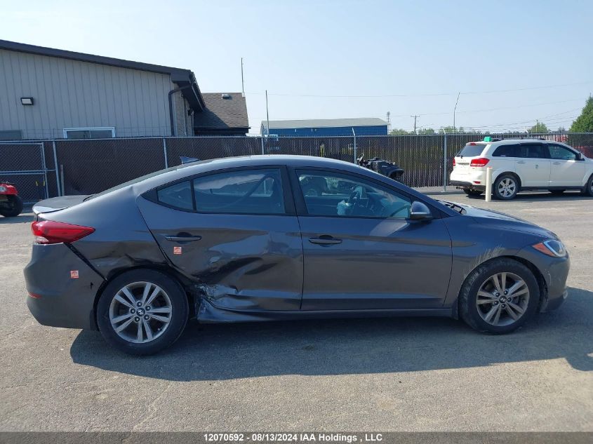 KMHD84LF4JU695526 2018 Hyundai Elantra Sel/Value/Limited