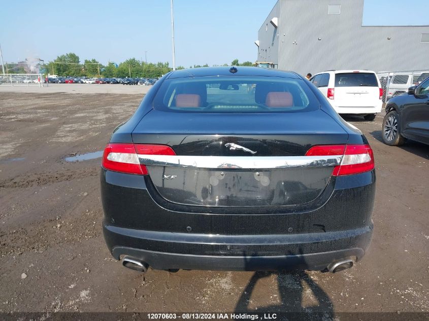 2010 Jaguar Xf VIN: SAJXA0GB8ALR69758 Lot: 12070603