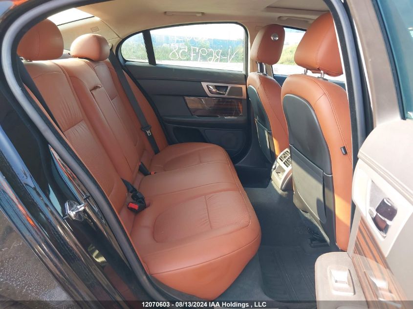 2010 Jaguar Xf VIN: SAJXA0GB8ALR69758 Lot: 12070603