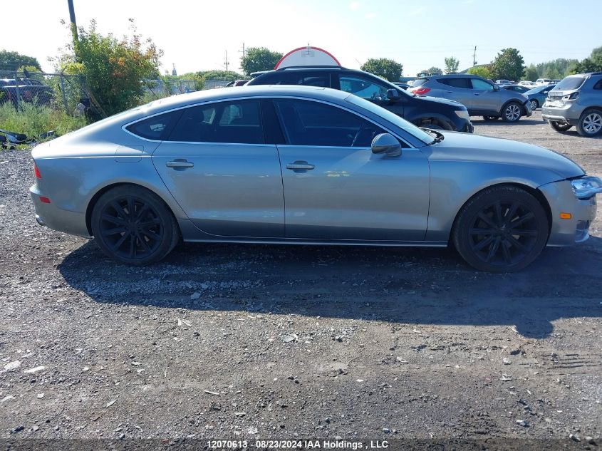 2014 Audi A7 VIN: WAUWGCFC5EN095591 Lot: 12070613