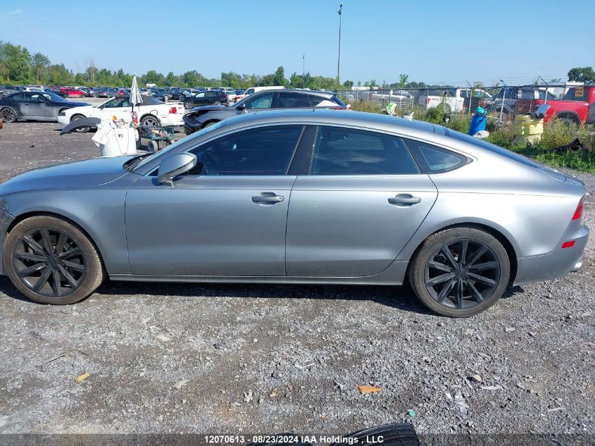 2014 Audi A7 VIN: WAUWGCFC5EN095591 Lot: 12070613