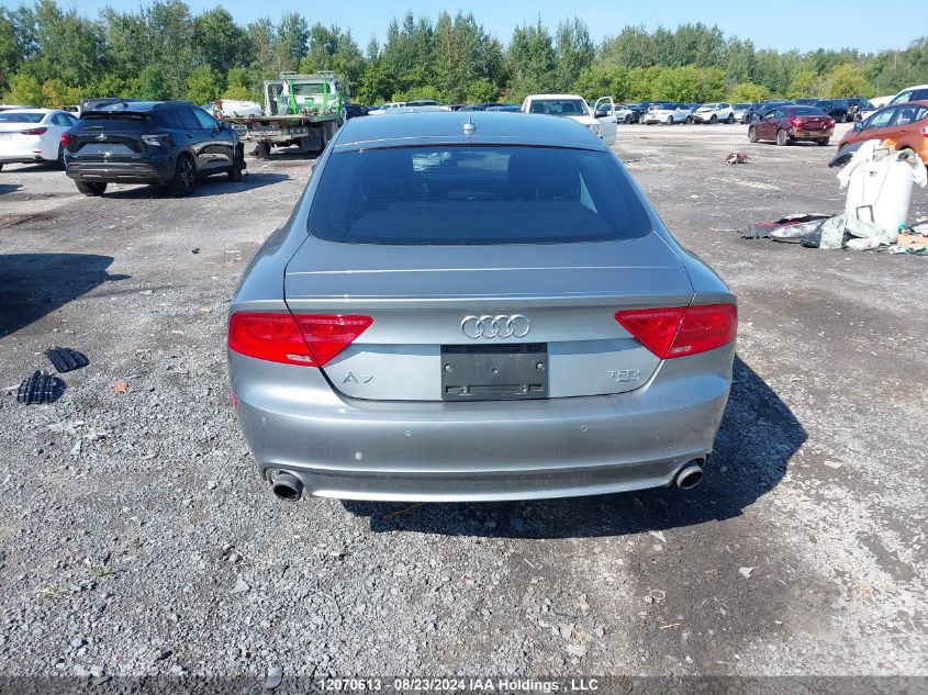 2014 Audi A7 VIN: WAUWGCFC5EN095591 Lot: 12070613