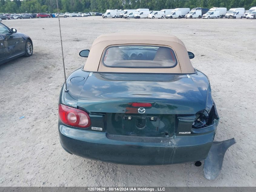 2001 Mazda Mx-5 Miata VIN: JM1NB353410210896 Lot: 12070629