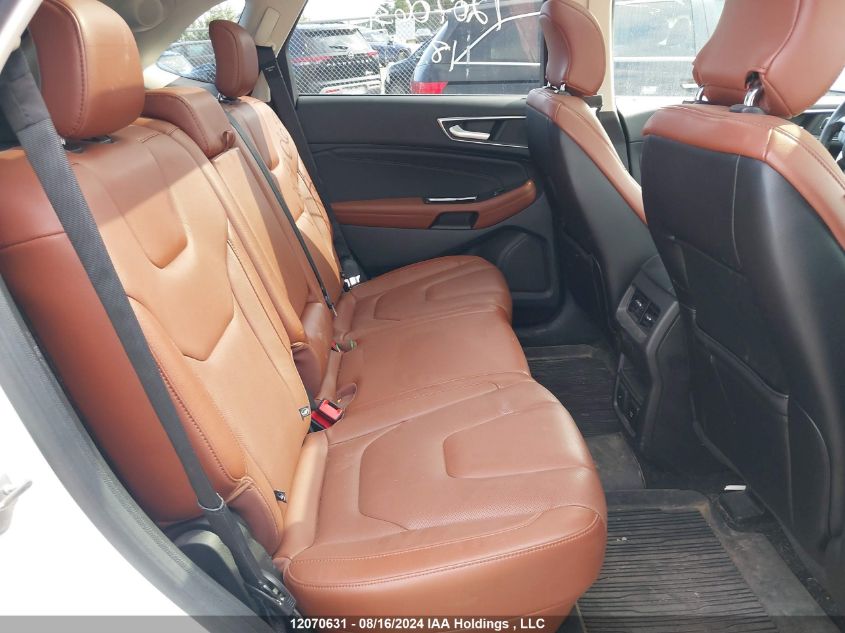 2018 Ford Edge Titanium VIN: 2FMPK4K86JBB68708 Lot: 12070631